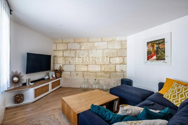BOUSCAT CENTRE – MAISON EN PIERRE RÉNOVÉE de 86 m2 AVEC TERRASSE de 15 m2