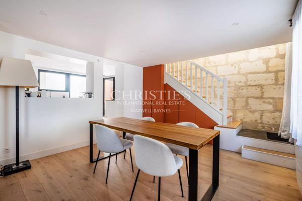 BOUSCAT CENTRE – MAISON EN PIERRE RÉNOVÉE de 86 m2 AVEC TERRASSE de 15 m2