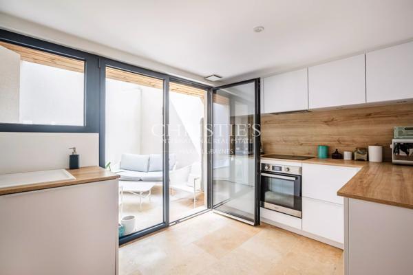 BOUSCAT CENTRE – MAISON EN PIERRE RÉNOVÉE de 86 m2 AVEC TERRASSE de 15 m2