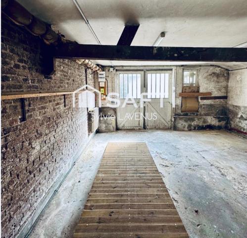 A VAILLY S/AISNE 02, MAISON DE 180 M2 AVEC CAVE ET GARAGE, SUR SON TERRAIN CLOS DE 685 M2.