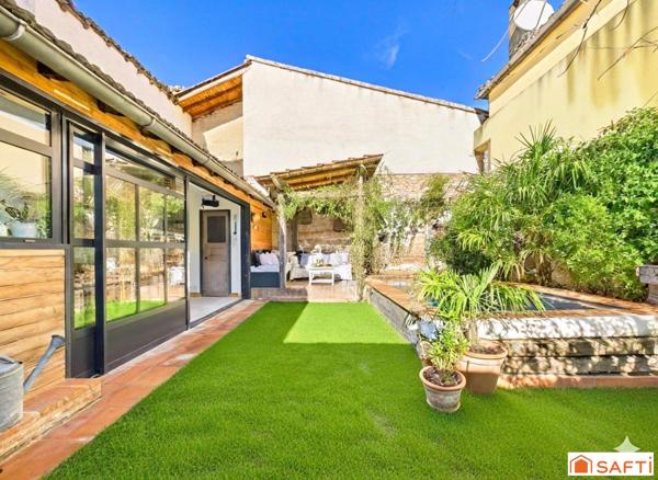 Magnifique Maison de Ville T6 195m2 avec Local professionnel, jardin et piscine!!!