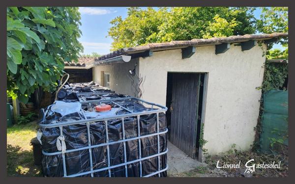 Maison à vendre de plain pieds 2/3 chambres sur la communes de Vélines en Dordogne (24)