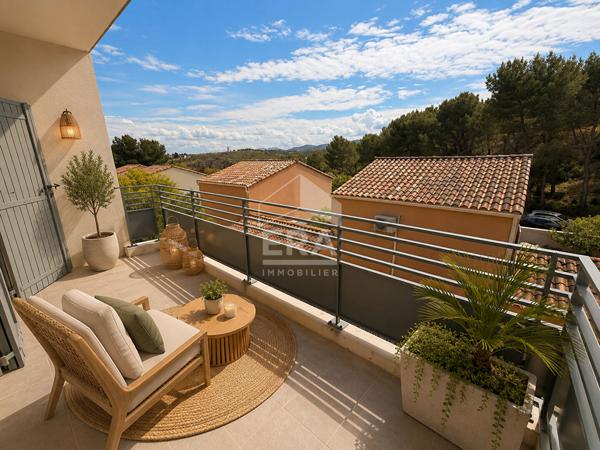 SEPTEMES LES VALLONS - Appartement T3 de 57,12 m2 + terrasse + 1 place de parking extérieure privative