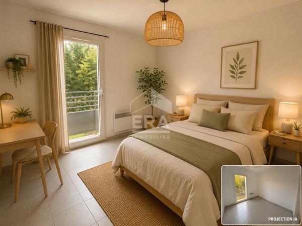 SEPTEMES LES VALLONS - Appartement T3 de 57,12 m2 + terrasse + 1 place de parking extérieure privative