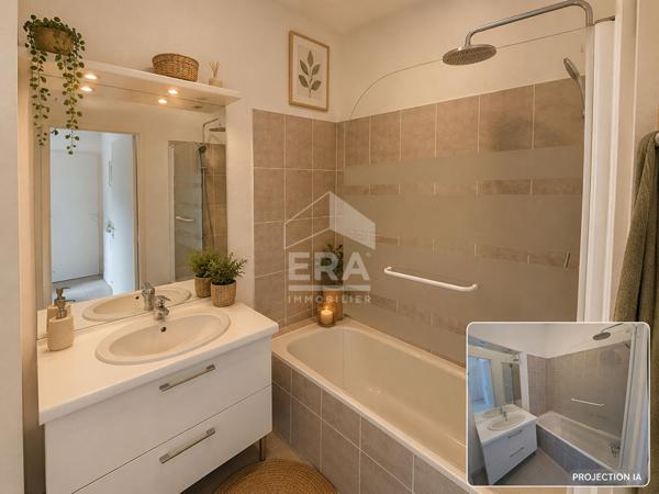 SEPTEMES LES VALLONS - Appartement T3 de 57,12 m2 + terrasse + 1 place de parking extérieure privative
