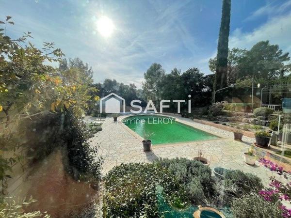 Trans en Provence, villa traditionnelle de plain pied de 145m² sur une parcelle de 2945m².