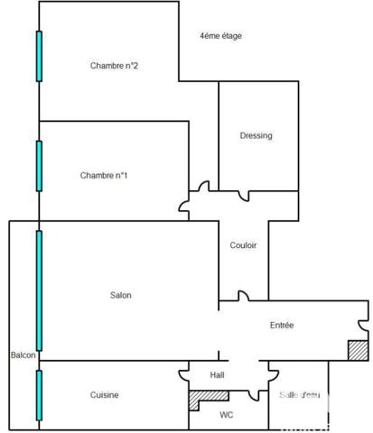 Appartement à vendre 3 pièces 63 m² Livry-Gargan
