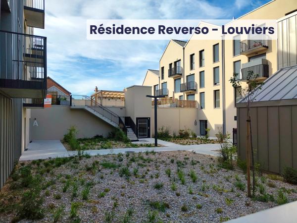 NEUF - Appartement T1 bis de 34,62m² - Résidence Reverso à Louviers