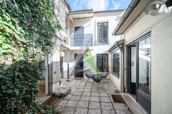 75012 Paris - Maison atypique de 3 chambres sur cour 