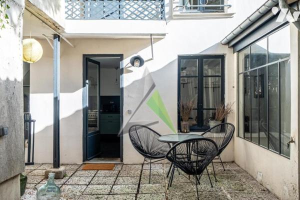 75012 Paris - Maison atypique de 3 chambres sur cour 