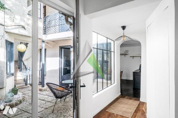 75012 Paris - Maison atypique de 3 chambres sur cour 