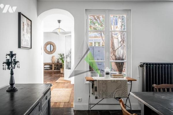 75012 Paris - Maison atypique de 3 chambres sur cour 