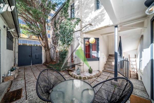 75012 Paris - Maison atypique de 3 chambres sur cour 