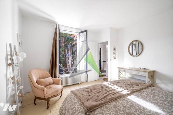 75012 Paris - Maison atypique de 3 chambres sur cour 