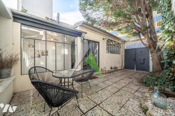 75012 Paris - Maison atypique de 3 chambres sur cour 