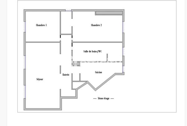 Appartement 3 pièces - 64 m² Exclusivité efficity