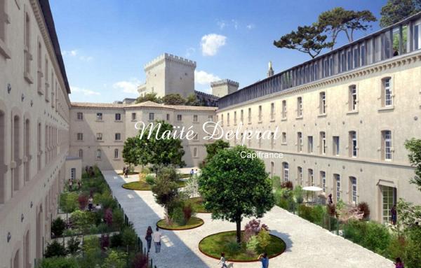 T2 54,55 m² – Investissement Malraux – chambre 21 m² – exposition sud – Avignon centre historique