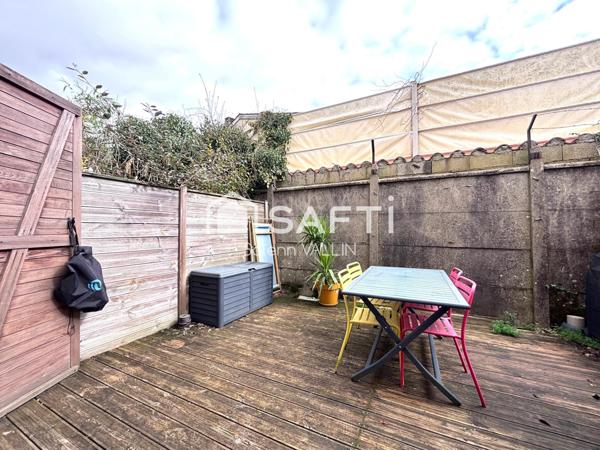 Maison récente de type 3 avec terrasse intime - Le Bouscat