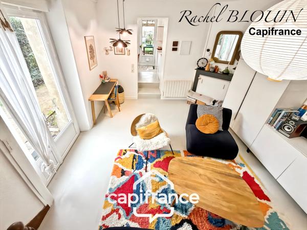 RENNES, Maison de charme Type 3 de 70 m2 - jardin de 112 m2 - parking privatif