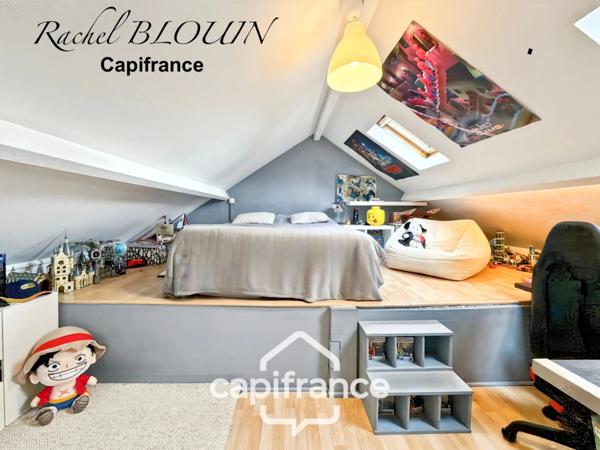 RENNES, Maison de charme Type 3 de 70 m2 - jardin de 112 m2 - parking privatif