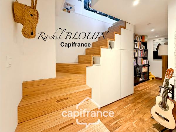 RENNES, Maison de charme Type 3 de 70 m2 - jardin de 112 m2 - parking privatif