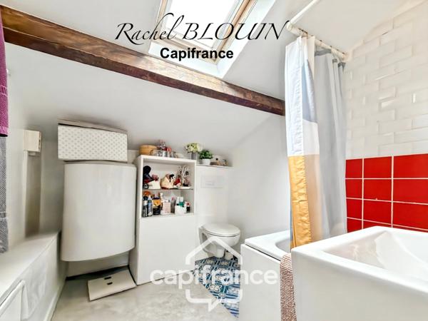 RENNES, Maison de charme Type 3 de 70 m2 - jardin de 112 m2 - parking privatif