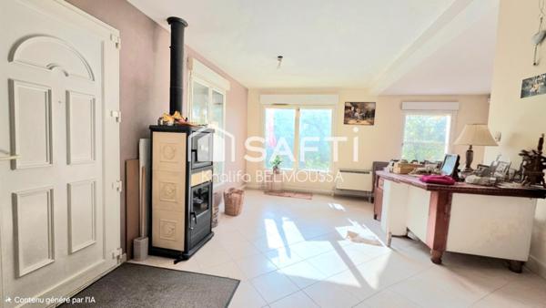 Culoz – Pavillon familial en plein centre-ville – 110 m² – Terrain clos de 450 m²