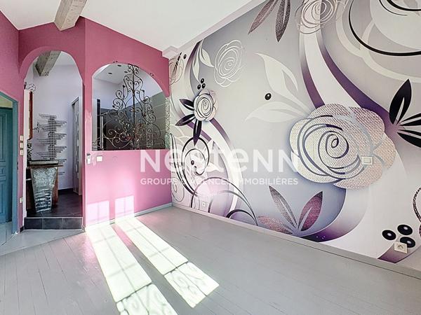 Maison en pierre rénovée, garage, terrasses et T2 indépendant