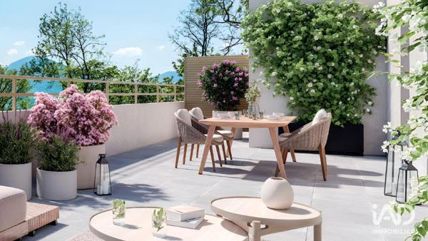 Appartement à vendre 3 pièces 57 m² Chambéry