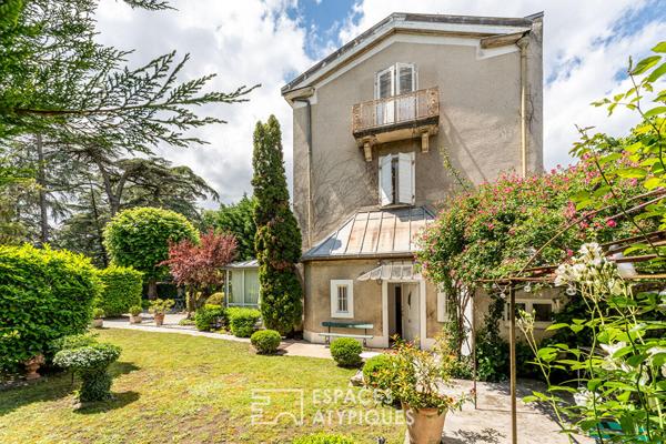 Le charme singulier d’une maison 1900 en plein coeur de Saint-Genis-Laval