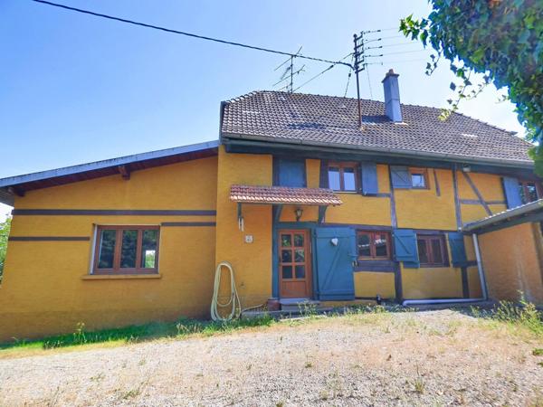 Maison alsacienne avec dépendance