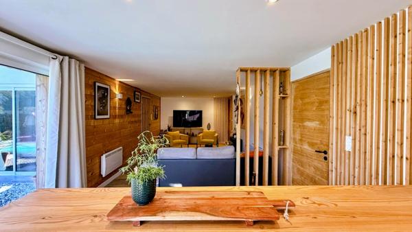 Unique sur Angresse : Appartement rénové avec jardin et piscine