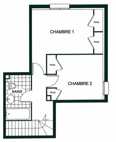 Annecy Vieugy T3 Duplex Terrasse Jardin Garage