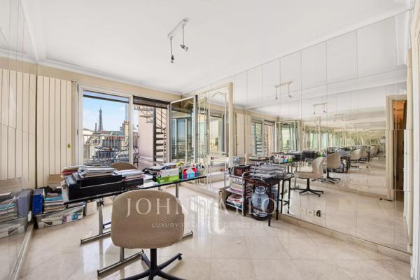 Penthouse avec toit terrasse, Place Victor Hugo - Paris 16