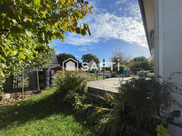 Piré-Chancé maison 138m2, 5 ch + 1000m2 terrain