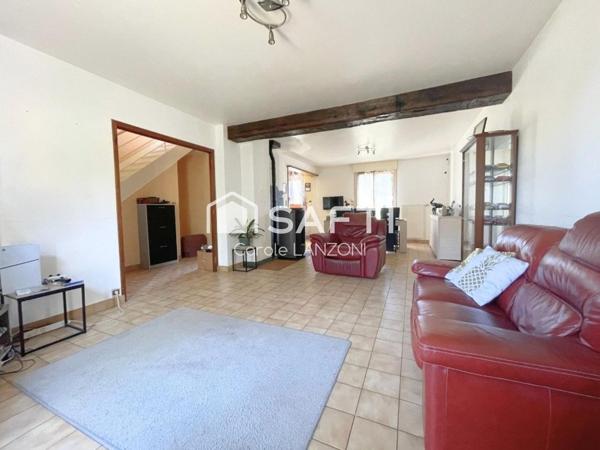 Piré-Chancé maison 138m2, 5 ch + 1000m2 terrain