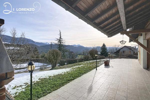 Maison à vendre 7 pièces avec garage sur grand sous-sol proche de NOVALAISE (73)