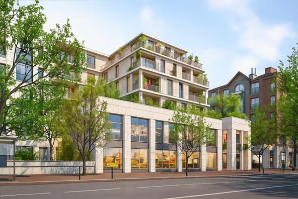 92150 Suresnes Centre - 4P Rez-de-jardin de 86m2 avec terrasses et jardins privatifs (75m2)