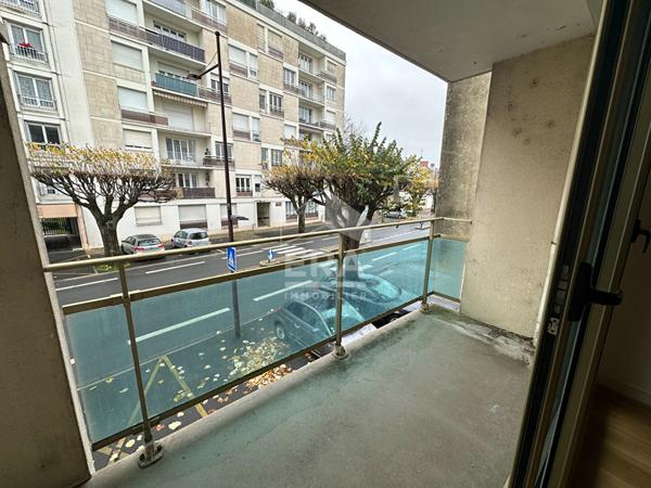 CHATEAUROUX - Secteur Belle-isle - Appartement 85 m² - 3 chs - Balcon - cave