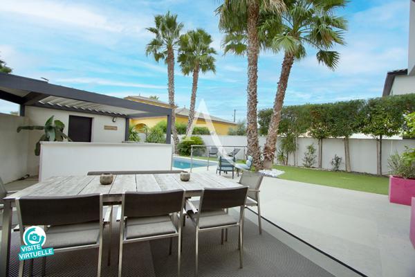 LATTES - VILLA CONTEMPORAINE - 2016 - 175 m² - 5 CHAMBRES - PISCINE TRADITIONNELLE - GARAGE - LOCAL À VÉLOS