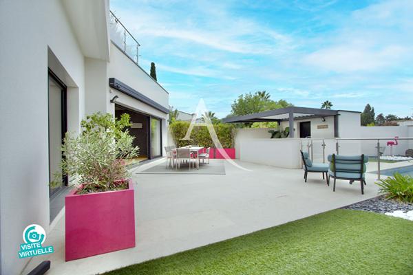 LATTES - VILLA CONTEMPORAINE - 2016 - 175 m² - 5 CHAMBRES - PISCINE TRADITIONNELLE - GARAGE - LOCAL À VÉLOS