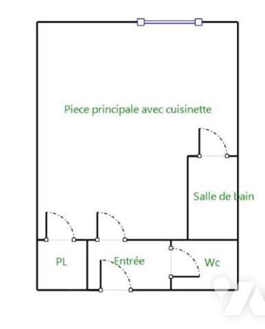 Studio loué  Angers Bressigny 