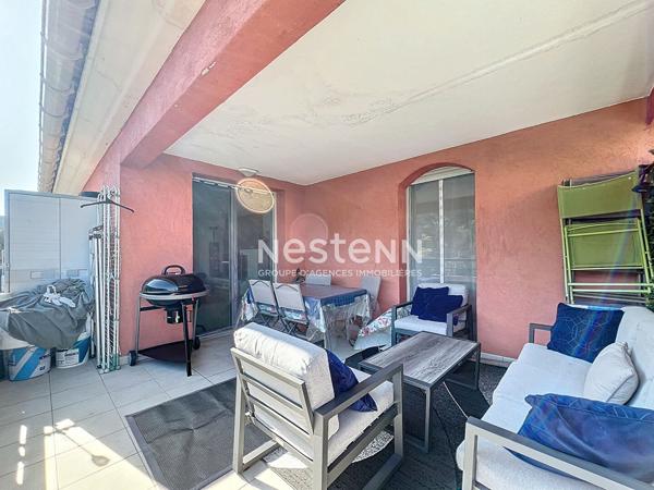Vallauris - 4P - 85m² - Terrasse 15m² - Sud - Dernier étage - 2 parkings - Cave - Calme