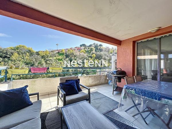 Vallauris - 4P - 85m² - Terrasse 15m² - Sud - Dernier étage - 2 parkings - Cave - Calme