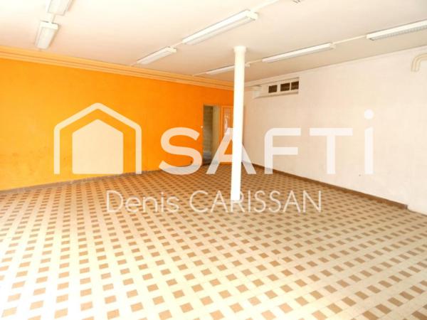 Ensemble immobilier Maison d'habitation + commerce