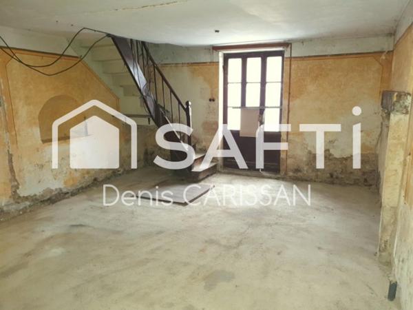 Ensemble immobilier Maison d'habitation + commerce