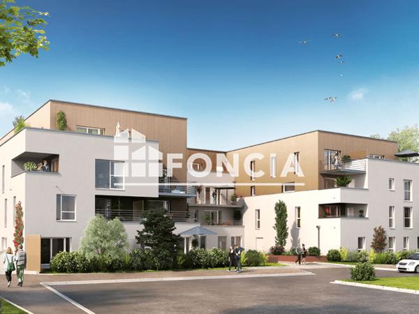 Location Appartement 3 pièces 61.73 m² - ZAC DE LA MASLIERE Bretteville Sur Odon 14760