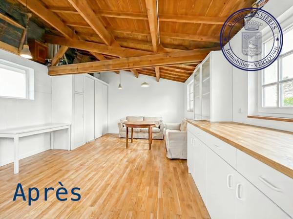 [RARE] 124 m² de potentiel à transformer sur 1 000 m² de terrain - Vertou