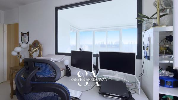 Duplex récent de 102 m² dernier étage, volumes, lumière et vue imprenable !