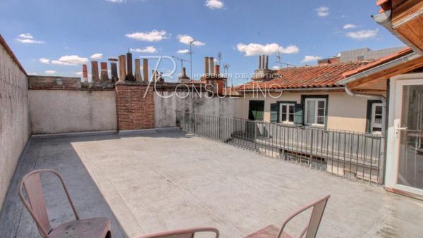 VENDU – TOULOUSE SAINT-GEORGES – HYPER CENTRE – 4 PIÈCES – GRANDE TERRASSE